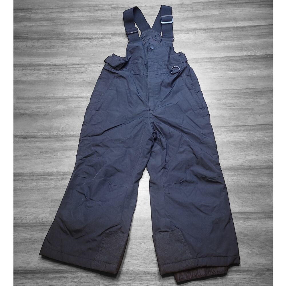 Marker UT‑19 Youth Ski Bib Overalls – Size 4, Black, Adjustable Straps – EUC